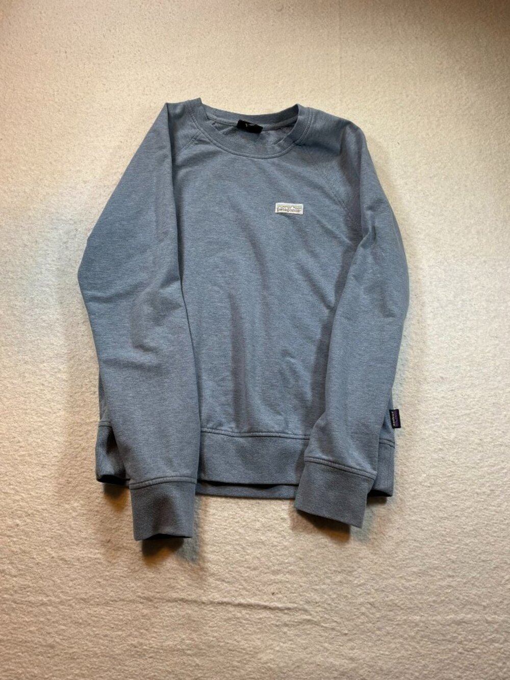 Patagonia Heather Blue Fleece SweatshirtSize S